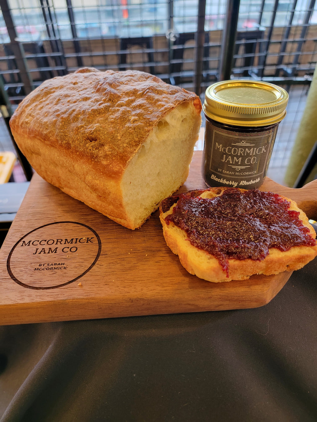 Blackberry Rhubarb Jam 8 oz
