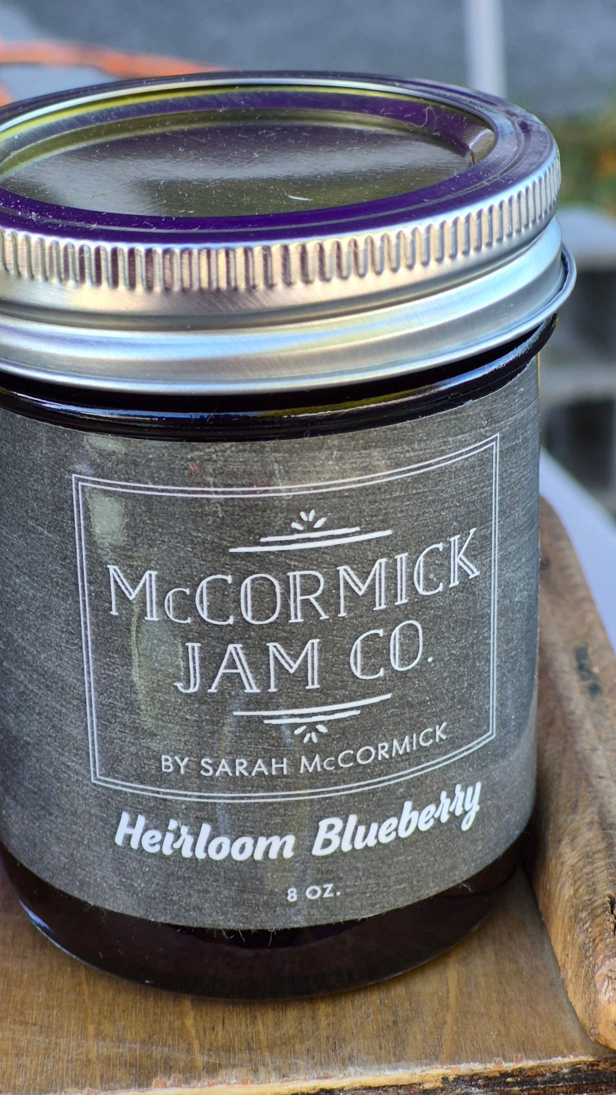 Heirloom Blueberry Jam 8 oz