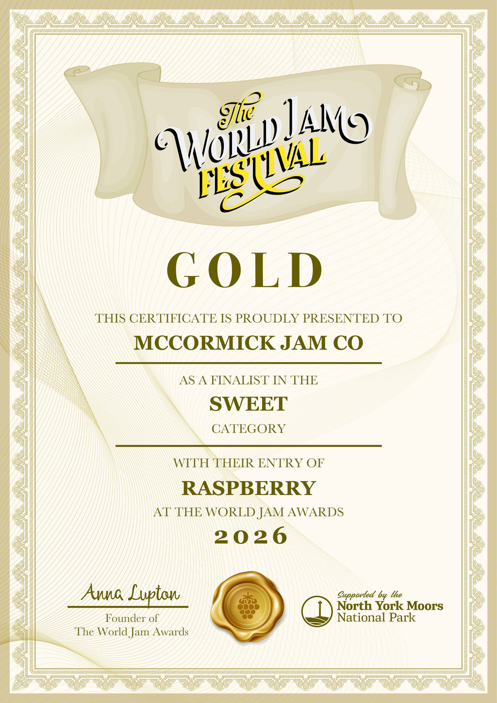Raspberry Jam 8 oz