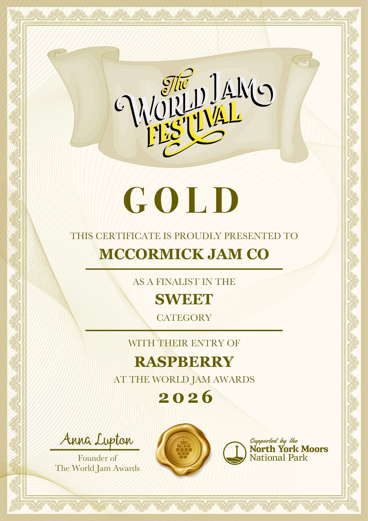 Raspberry Jam 8 oz